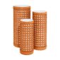 Riviere Ester Hand-Braided Leather Vase | Kneen & Co