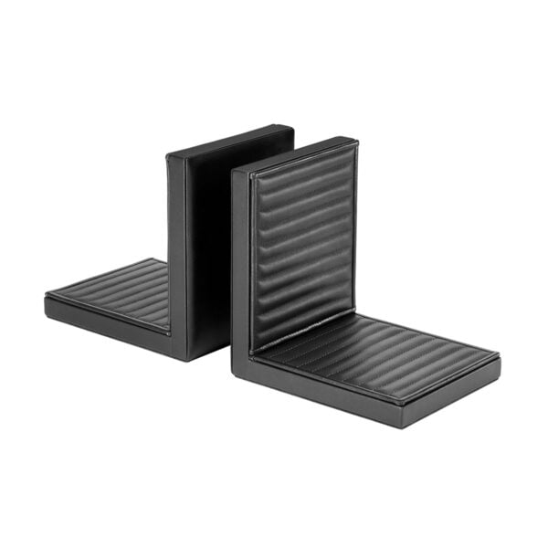 Riviere Elia Leather Bookends | Kneen & Co