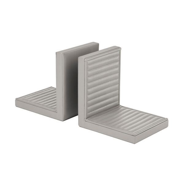 Riviere Elia Leather Bookends | Kneen & Co