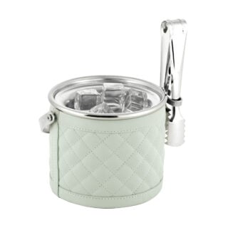 GB-RIVIERE-IB-PT-Menfi-DiamondsIceBucket-QuiltedPadded-CELADON-GREEN-CUTOUT02-1200×1200-100KB Riviere Menfi Ice Bucket | Kneen & Co
