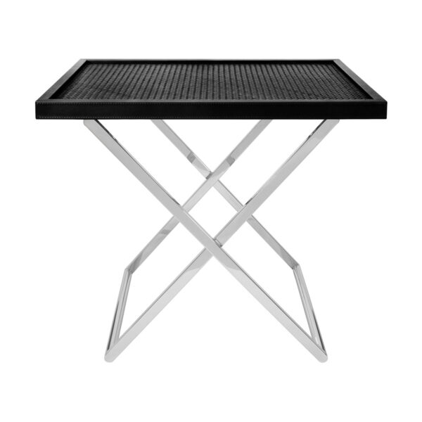 GB-RIVIERE-T1-INT-Erice-SideTableChrome-BLACK-CUTOUT01-1200x1200-100KB Riviere Erice Side Table | Kneen & Co