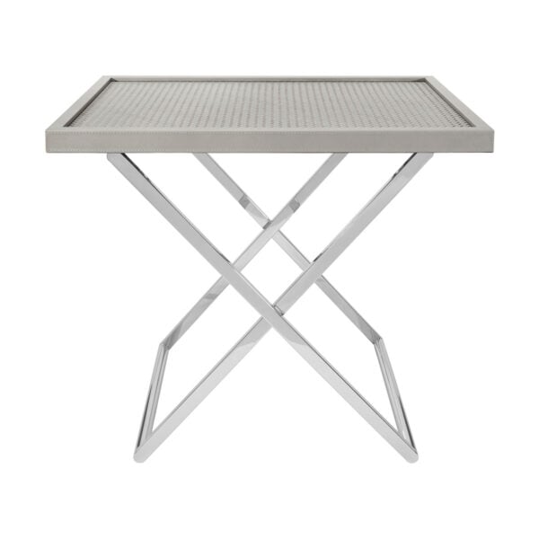 GB-RIVIERE-T1-INT-Erice-SideTableChrome-GRAY-CUTOUT01-1200x1200-100KB Riviere Erice Side Table | Kneen & Co