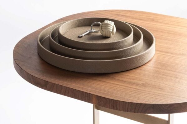Riviere Dama Round Valet Trays | Kneen & Co