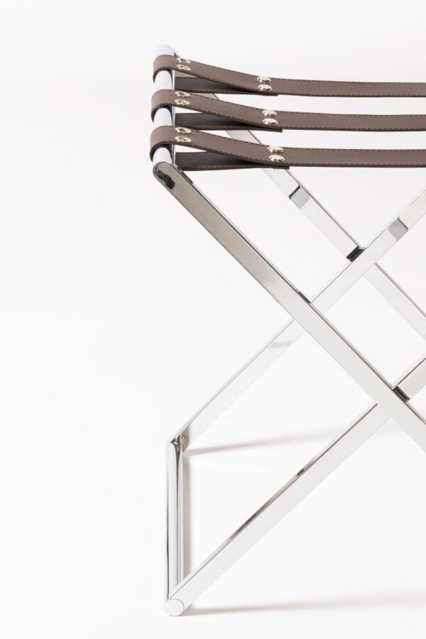 GB-Riviere-T1-L-Sibari-Luggage-Rack-RV25Moka-DETAIL01-1200w-100KB Riviere Sibari Luggage Rack | Kneen & Co