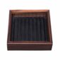 Riviere Febe Small Square Ebony Lines Valet Tray | Kneen & Co