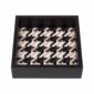 Riviere Febe Small Square Waxed Cotton Valet Tray | Kneen & Co