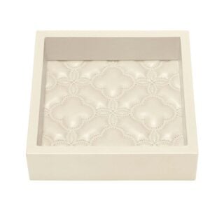 Riviere Febe Small Square Floral Valet Tray | Kneen & Co