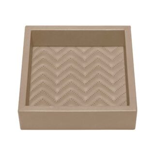 Riviere Febe Small Square Herringbone Valet Tray | Kneen & Co