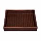 Riviere Febe Rectangular Ebony Lines Valet Tray | Kneen & Co