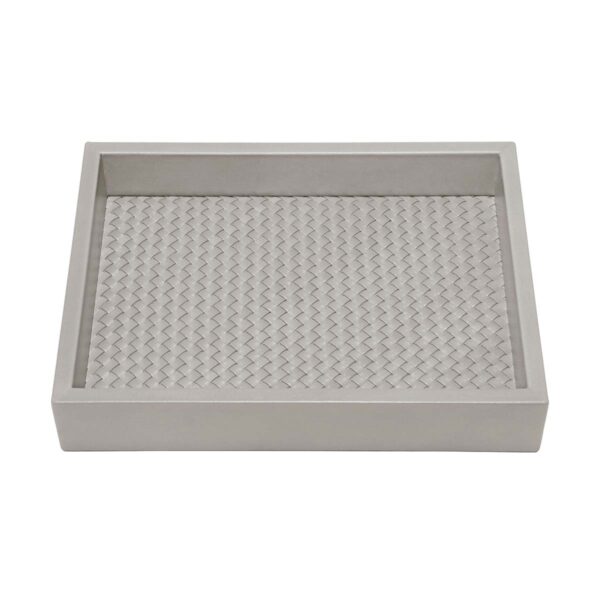 GB-Riviere-VT3-INT-Febe-HndwvnRectangular-ValetTray-GREY-CUTOUT01-1200x1200-100KB Riviere Febe Rectangular Handwoven Valet Tray | Kneen & Co