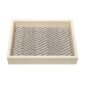 Riviere Febe Rectangular Waxed Cotton Valet Tray | Kneen & Co
