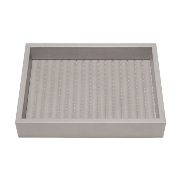 GB-Riviere-VT3-TC -Febe-LinesRectangular-ValetTray-GREY-CUTOUT01-1200x1200-100KB Riviere Febe Rectangular Lines Valet Tray | Kneen & Co