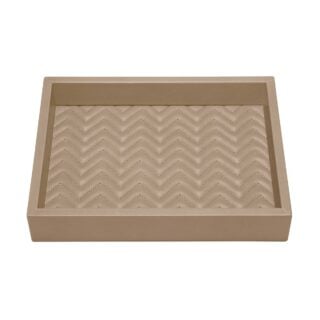 Riviere Febe Rectangular Herringbone Valet Tray | Kneen & Co