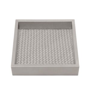 Riviere Febe Large Square Handwoven Valet Tray | Kneen & Co