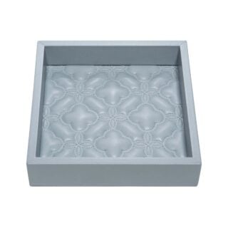 Riviere Febe Large Square Floral Valet Tray | Kneen & Co