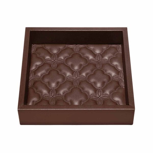 Riviere Febe Large Square Floral Valet Tray | Kneen & Co