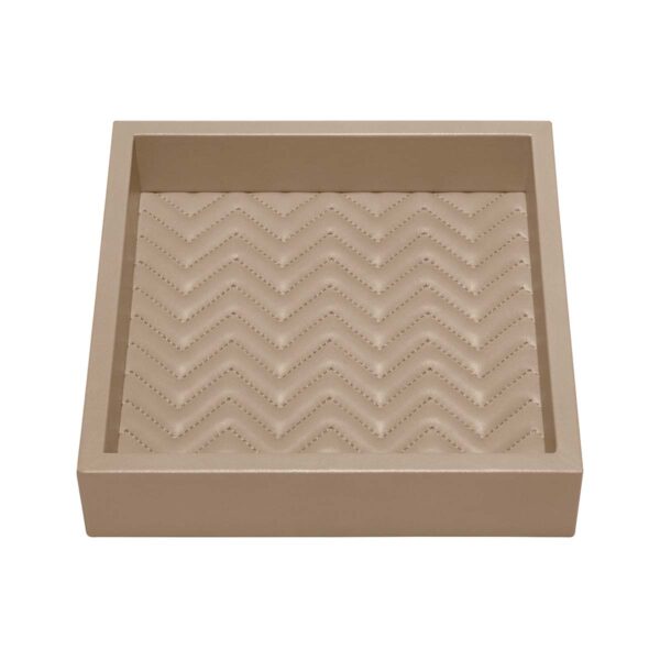 GB-Riviere-VT5-TS-Febe-HerringboneSQR-ValetTray-LG-TAUPE-CUTOUT01-1200x1200-100KB Riviere Febe Large Square Herringbone Valet Tray | Kneen & Co