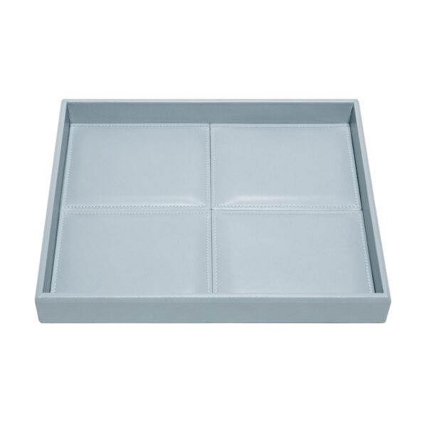 GB-Riviere-VT9-IM-Eva-ClassicRectangular-ValetTray-StitchesPadded-Lining-AZURE-CUTOUT01-1200x1200-100KB Riviere Eva Rectangular Classic Valet Tray | Kneen & Co