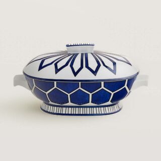 Hermès Bleus D’Ailleurs Soup Tureen | Kneen & Co