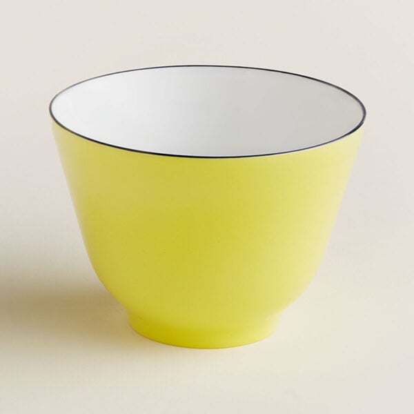 HERMES-Bleu-dAilleurs-030093P-front-1-web-1280-1280-1200x1200-100KB Hermès Bleus D’Ailleurs Yellow Large Bowl | Kneen & Co