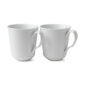 Royal Copenhagen White Fluted Coffee Mugs – Set of 2 | Kneen & Co