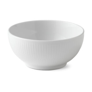 Royal Copenhagen White Fluted Cereal Bowl | Kneen & Co