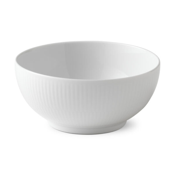 RoyalCopenhagen-1016935-WHITE-FLUTED-BOWL-15CM-04-1200x1200-100KB Royal Copenhagen White Fluted Medium Serving Bowl | Kneen & Co