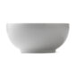 Royal Copenhagen White Fluted Medium Serving Bowl shown on table | Kneen & Co