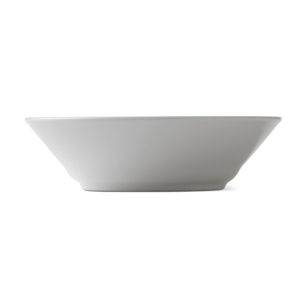RoyalCopenhagen-1016939-WHITE-FLUTED-PLATE-DEEP-17CM-1200x1200-100KB Royal Copenhagen White Fluted Deep Bowl shown on table | Kneen & Co