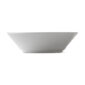 Royal Copenhagen White Fluted Deep Bowl shown on table | Kneen & Co