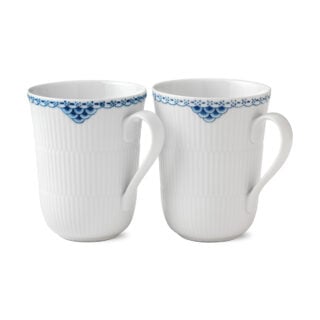Royal Copenhagen Princess Coffee Cup – Set of 2 | Kneen & Co