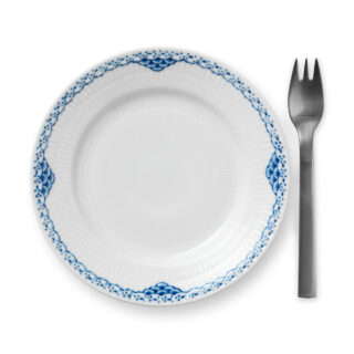 Royal Copenhagen Princess Small Plate shown on table | Kneen & Co