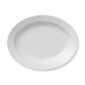 Royal Copenhagen White Fluted Half Lace Oval Serving Dish | Kneen & Co