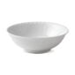 Royal Copenhagen White Fluted Half Lace Cereal Bowl | Kneen & Co