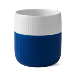 Royal Copenhagen Fluted Contrast Mega Blue Mug | Kneen & Co