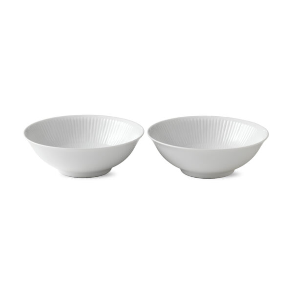 RoyalCopenhagen-1017378-WHITE-FLUTED-BOWL-35CL-2PC-04-1200x1200-100KB Royal Copenhagen White Fluted Small Serving Bowls – Set of 2 | Kneen & Co