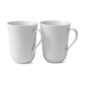 Royal Copenhagen White Fluted Mug – Set of 2 | Kneen & Co
