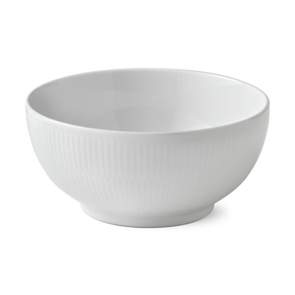 RoyalCopenhagen-1017395-WHITE-FLUTED-BOWL-18CM-04-1200x1200-100KB Royal Copenhagen White Fluted Side Dish Bowl | Kneen & Co
