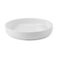 Royal Copenhagen White Fluted Baking Dish shown on table | Kneen & Co