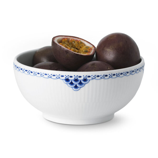 Royal Copenhagen Princess Serving Bowl shown on table | Kneen & Co