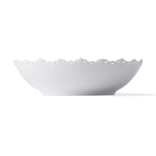 RoyalCopenhagen-1052696-White-Fluted-Fl-Bowl-140cl-02-1200×1200-100KB Royal Copenhagen White Fluted Full Lace Serving Bowl | Kneen & Co