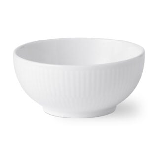 Royal Copenhagen White Fluted Small Cereal Bowl | Kneen & Co