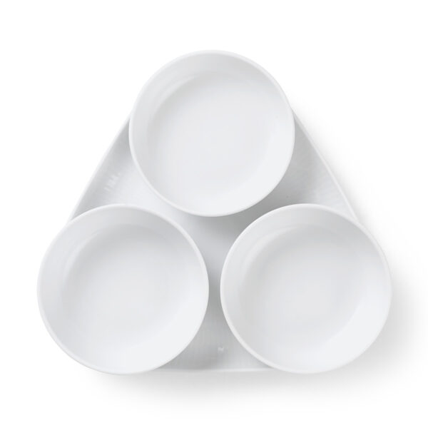 RoyalCopenhagen-1068623-White-Fluted-Serving-Set-4PC-2-1200x1200-100KB Royal Copenhagen White Fluted Serving Set shown on table | Kneen & Co