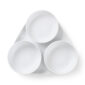 Royal Copenhagen White Fluted Serving Set shown on table | Kneen & Co