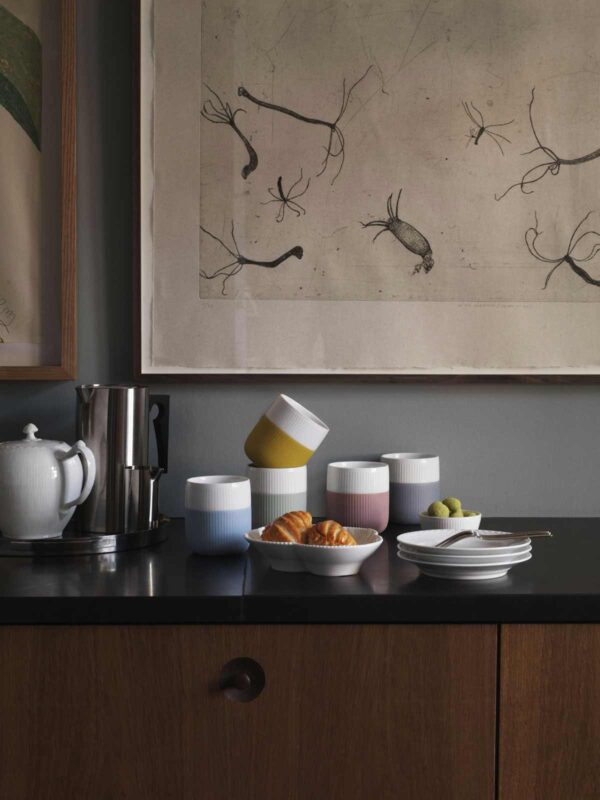 Royal Copenhagen Fluted Contrast Mug Collection