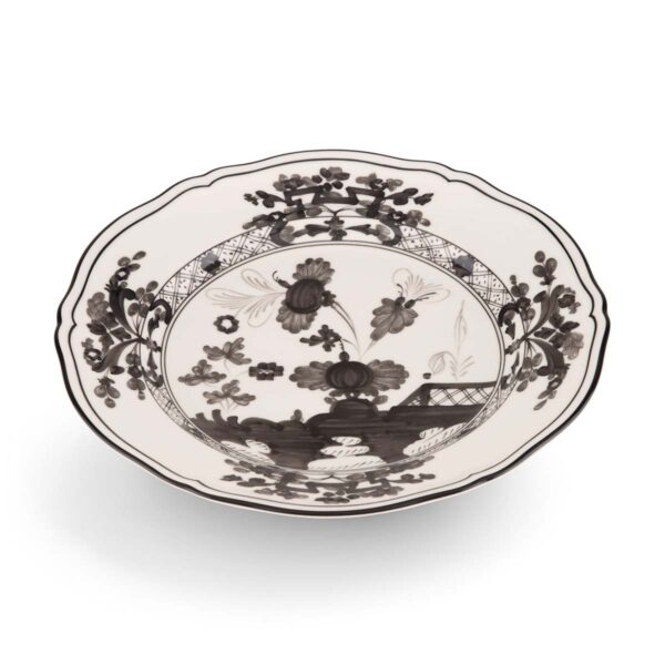 Ginori 1735 Oriente Italiano Albus Flat Dessert Plate | Kneen & Co