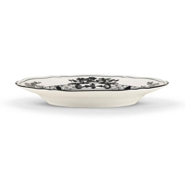 Ginori 1735 Oriente Italiano Albus Flat Dessert Plate | Kneen & Co