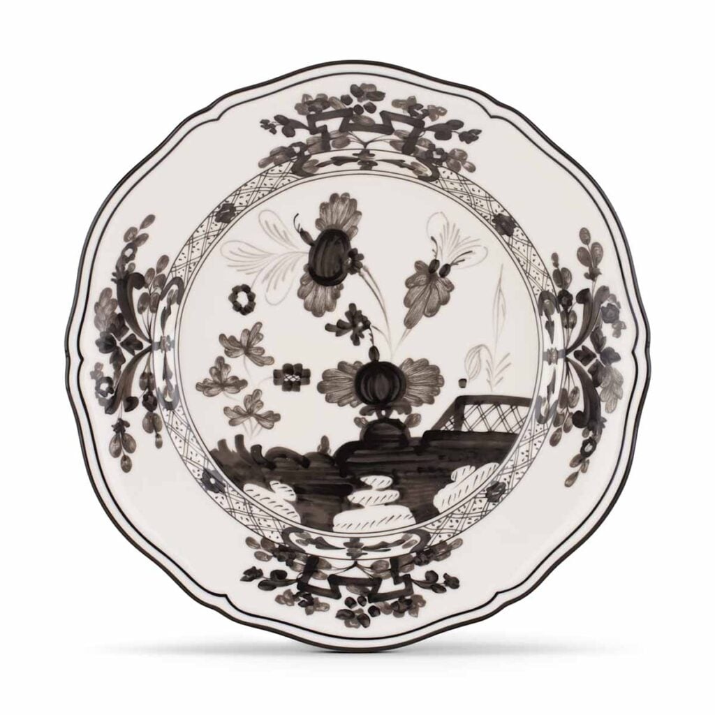 Ginori1735 ETRO プレート ジノリ1735 エトロ Ginori 1735 Oriente Italiano Albus Flat Dinner Plate | Kneen & Co