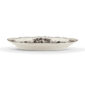 Ginori 1735 Oriente Italiano Oval Flat Platter in Albus | Kneen & Co