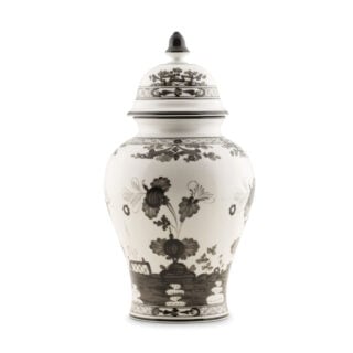Ginori 1735 Oriente Italiano Albus Large Potiche Vase | Kneen & Co